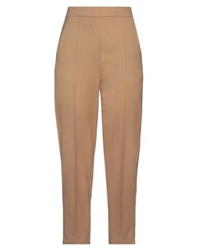 Max Mara Woman Pants Camel Size 6 Virgin Wool, Mohair Wool, Silk In Beige