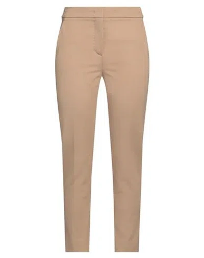 Max Mara Woman Pants Camel Size 6 Viscose, Polyamide, Elastane