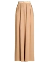 Max Mara Woman Pants Camel Size 8 Polyester In Neutral
