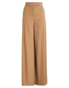 Max Mara Woman Pants Camel Size 8 Virgin Wool In Brown