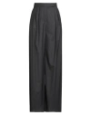 Max Mara Woman Pants Charcoal Size 8 Virgin Wool In Black