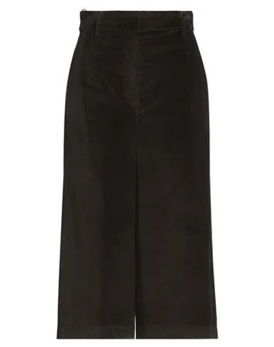 Max Mara Woman Pants Dark Green Size 8 Cotton, Elastane