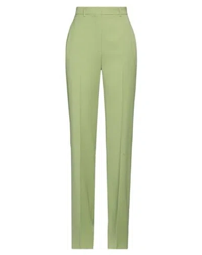 Max Mara Woman Pants Green Size 10 Virgin Wool