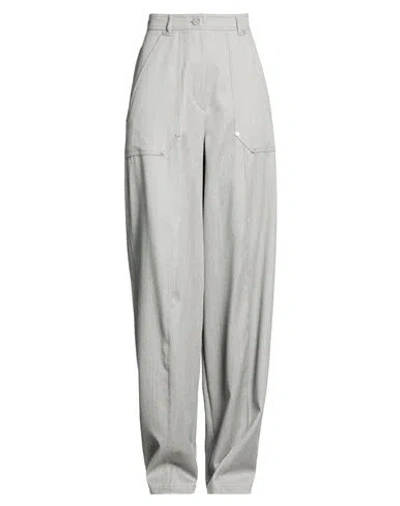 Max Mara Woman Pants Grey Size 4 Virgin Wool In Gray