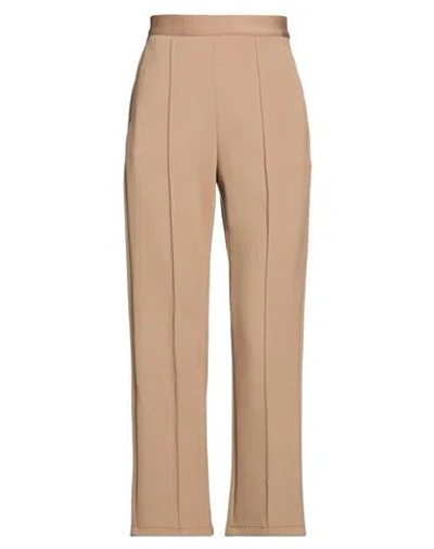 Max Mara Woman Pants Light Brown Size Xs Polyamide, Elastane In Sand