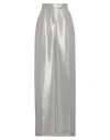 Max Mara Woman Pants Light Grey Size 6 Silk, Polyester In Grey