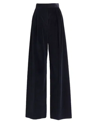Max Mara Woman Pants Midnight Blue Size 12 Cotton