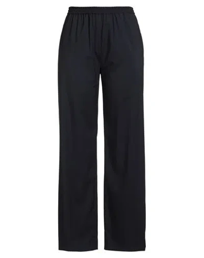 Max Mara Woman Pants Midnight Blue Size 16 Virgin Wool