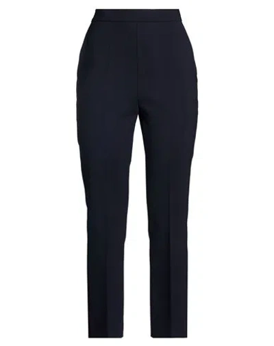 Max Mara Woman Pants Midnight Blue Size 6 Virgin Wool, Elastane