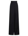 Max Mara Woman Pants Midnight Blue Size 8 Virgin Wool, Polyamide, Elastane In Black