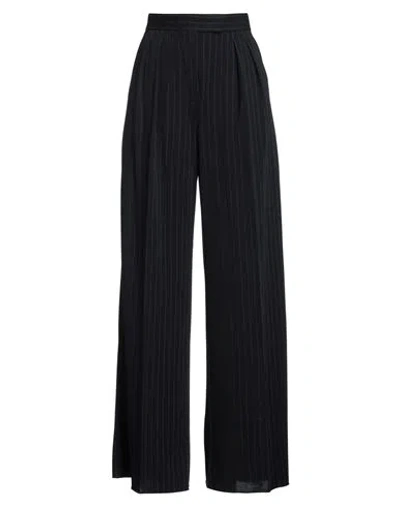 Max Mara Woman Pants Midnight Blue Size 8 Virgin Wool, Viscose