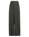 Max Mara Woman Pants Military Green Size M Polyester