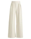 Max Mara Women's Zinnia Jersey Trouser Beige | Size 44 | 2411781021600004 In Off White