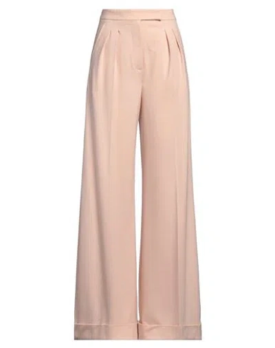 Max Mara Woman Pants Pink Size 10 Virgin Wool