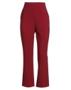 Max Mara Woman Pants Red Size 4 Virgin Wool, Elastane In Red