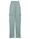 Max Mara Woman Pants Sage Green Size 10 Virgin Wool In Sage Green