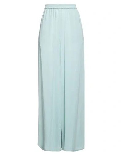 Max Mara Woman Pants Sky Blue Size 10 Silk