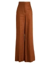 Max Mara Woman Pants Tan Size 10 Linen In Brown