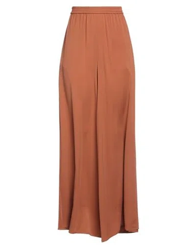 Max Mara Woman Pants Tan Size 6 Silk In Brown