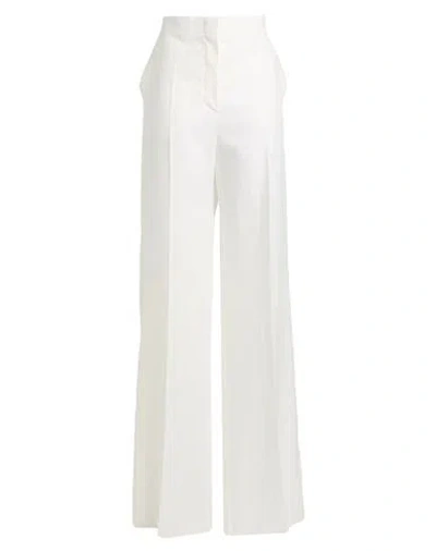 Max Mara Woman Pants White Size 16 Linen