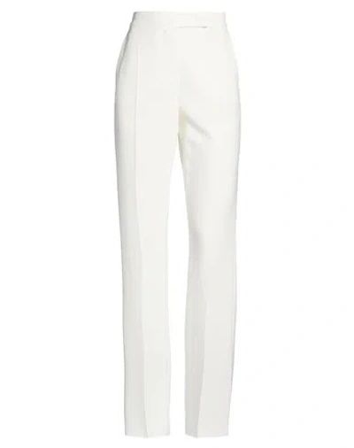 Max Mara Woman Pants White Size 4 Triacetate, Polyester