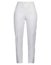 Max Mara Woman Pants White Size 4 Cotton, Elastane In White