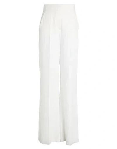 Max Mara Woman Pants White Size 6 Linen In White