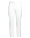 Max Mara Woman Pants White Size 8 Viscose, Polyamide, Elastane