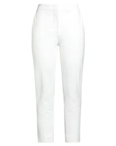 Max Mara Woman Pants White Size 8 Viscose, Polyamide, Elastane
