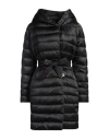 Max Mara Hooded And Sewn Cotton Clothes In Black