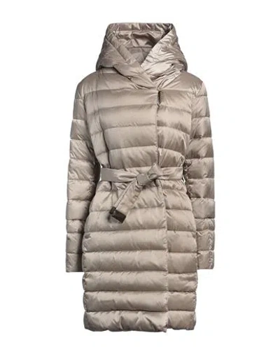 Max Mara Woman Puffer Grey Size 4 Polyamide, Polyester In Grey