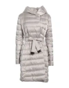 Max Mara Woman Puffer Light Grey Size 6 Polyamide, Polyester