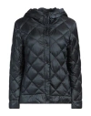 Max Mara Reversible Down Jacket In Water-resistant Canvas In Blue