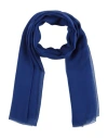 Max Mara Woman Scarf Blue Size - Silk