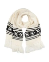 Max Mara Woman Scarf Ivory Size S/m Wool, Cashmere In White