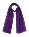 Max Mara Riviera Purple Silk Slit Bag In Violet
