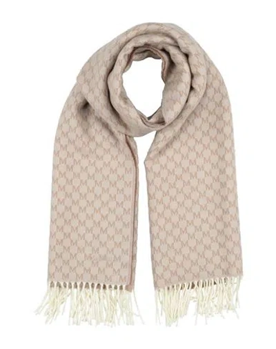 Max Mara Woman Scarf Sand Size - Wool In Brown