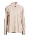 Max Mara Plain Colour Shirts In Neutral