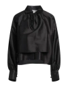 Max Mara Long-sleeved Shirt In Black