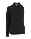 Max Mara Woman Shirt Black Size 8 Cotton, Elastane