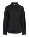 Max Mara Sfilata Woman Shirt Black Size 8 Cotton, Elastane