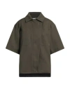 Max Mara Mela Short Sleeve Shirt In Green