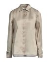 Max Mara Sfilata Nola Silk Shirt In Sage Green