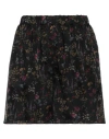 Max Mara Woman Shorts & Bermuda Shorts Black Size 8 Silk In Black
