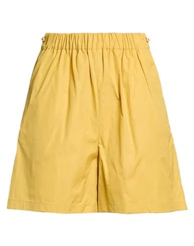 Max Mara Haway Short Trouser In Yellow