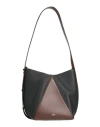 Max Mara Woman Shoulder Bag Dark Brown Size - Calfskin