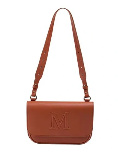Max Mara Woman Shoulder Bag Tan Size - Leather In Brown