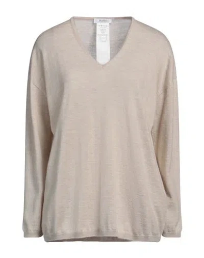 Max Mara Woman Sweater Beige Size M Cashmere