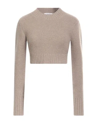 Max Mara Woman Sweater Beige Size M Cashmere In Nude