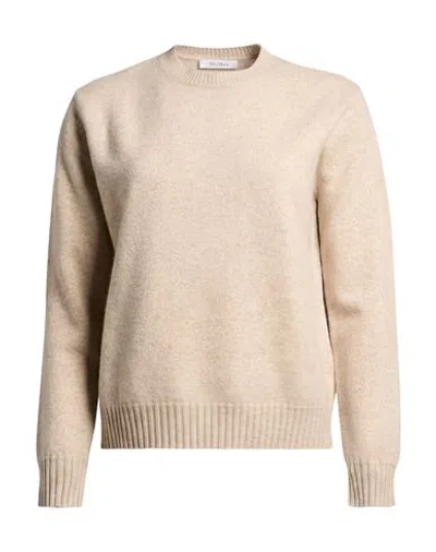 Max Mara Woman Sweater Beige Size S Cashmere